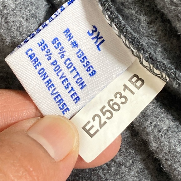 Champion Athleticwear Fleece Hoodie Sweatshirt Mens 3XL Gray  Heather Full-Zip - Picture 14 of 16